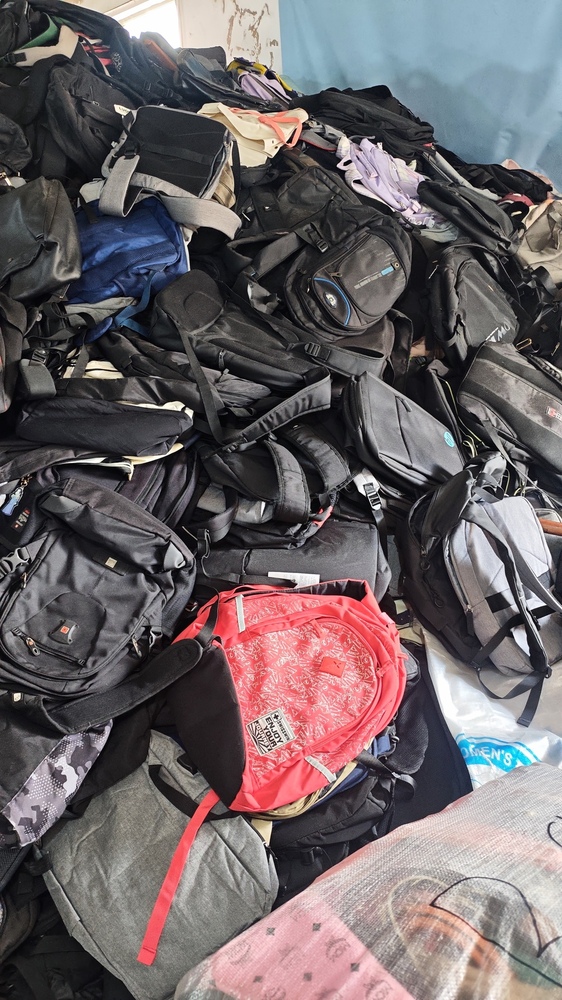 Used Fabric Backpacks