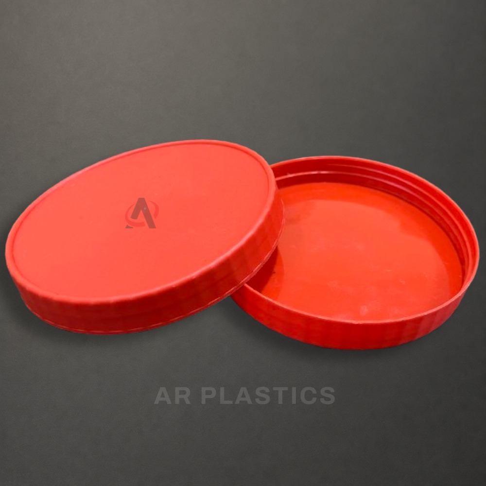120 Mm Design Cap - Plastic Material, 120 Millimeter Diameter, All Colors Available | Customizable, User-friendly, Lightweight, Screw Cap For Jars