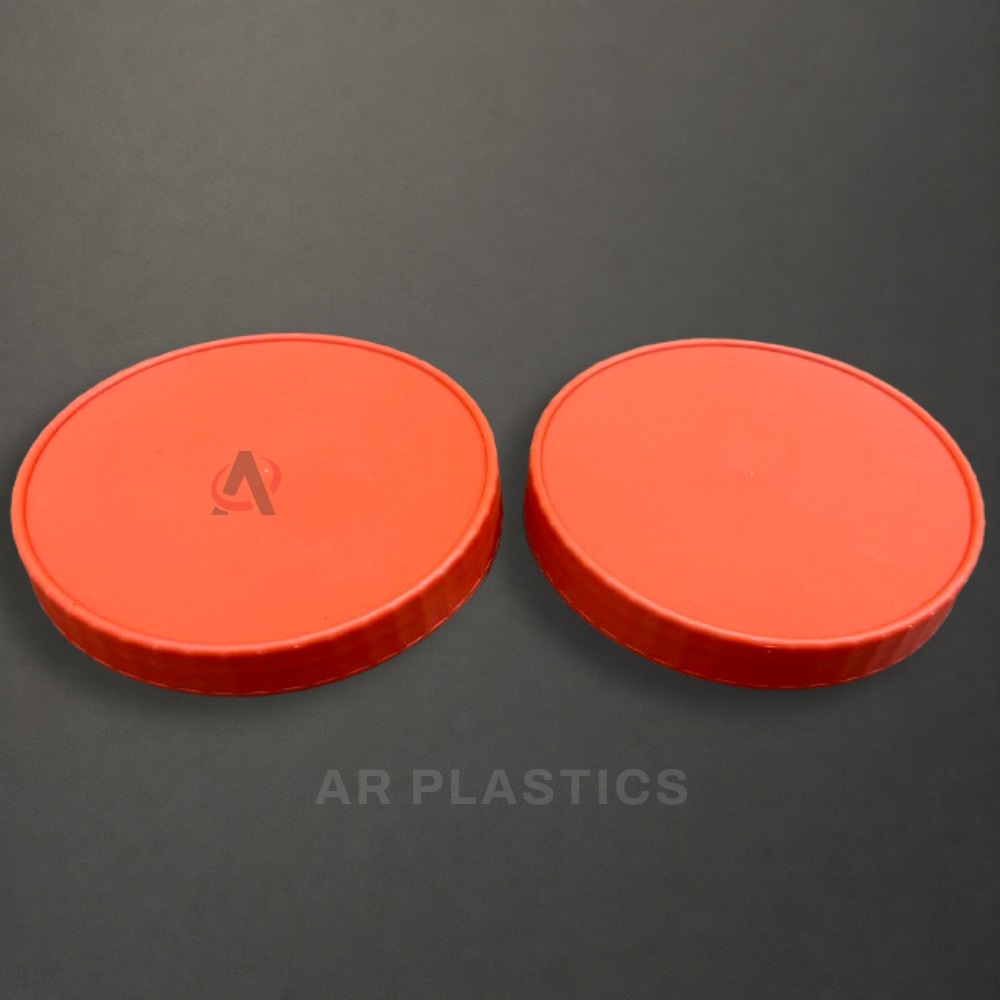 120 Mm Design Cap - Plastic Material, 120 Millimeter Diameter, All Colors Available | Customizable, User-friendly, Lightweight, Screw Cap For Jars