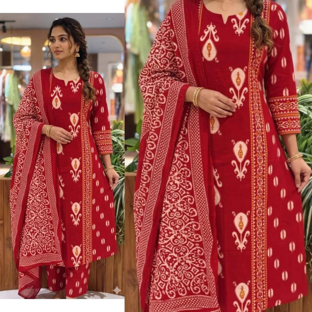 Jaipuri print 3 pcs set