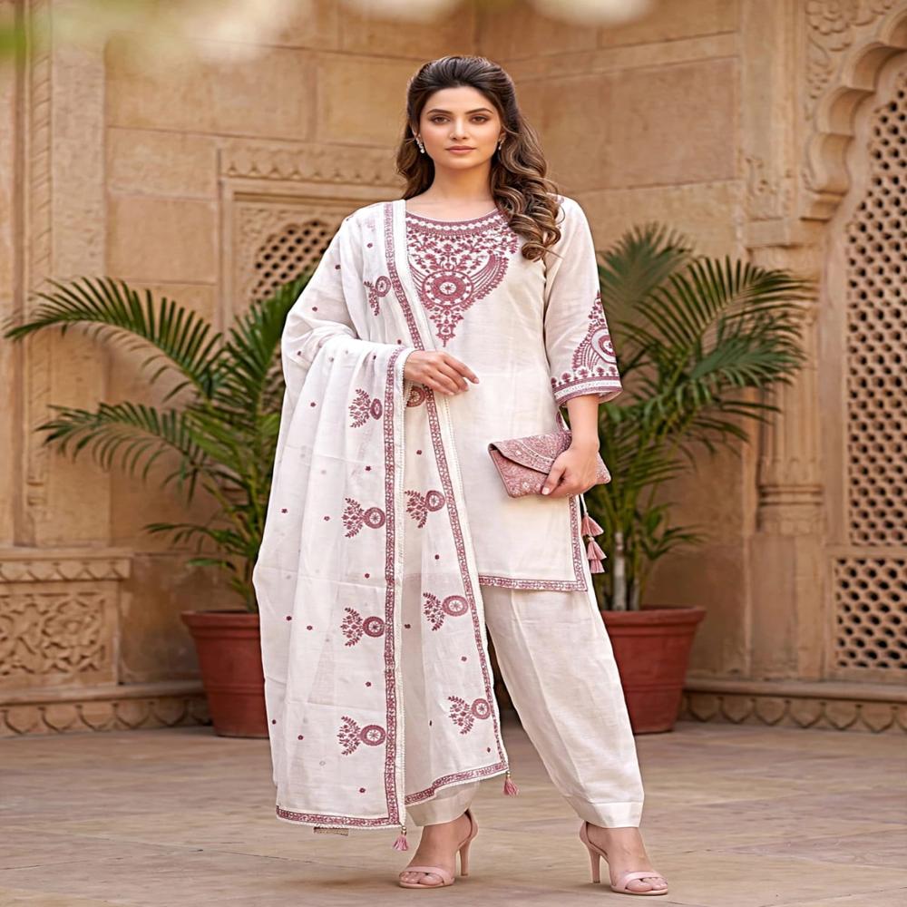 Jaipuri print 3 pcs set