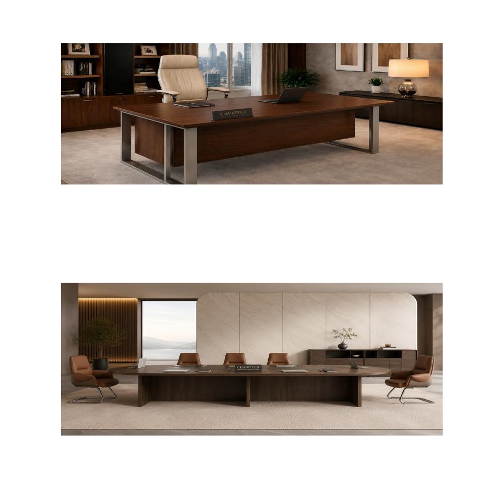 Steel Office Table - W1500 X D750 X H750 Mm | Durable, Easy To Clean, Eco-friendly, Modern Design, Polished Finish, Custom Color Options