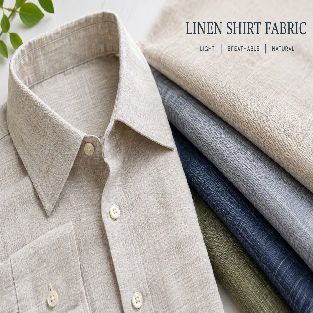 Linen Shirt Fabric