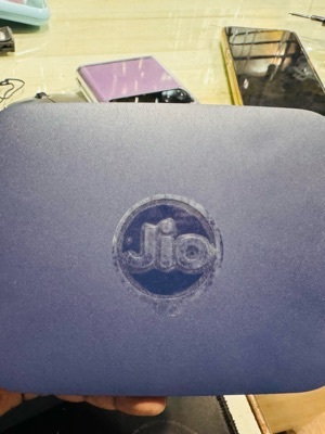 Used Jio Blue Box With All Accessories - Voltage: 12V