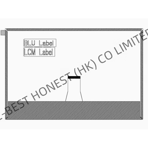 10.1 Inch P1010WXF2ME30 1280A 800 LCD Panel