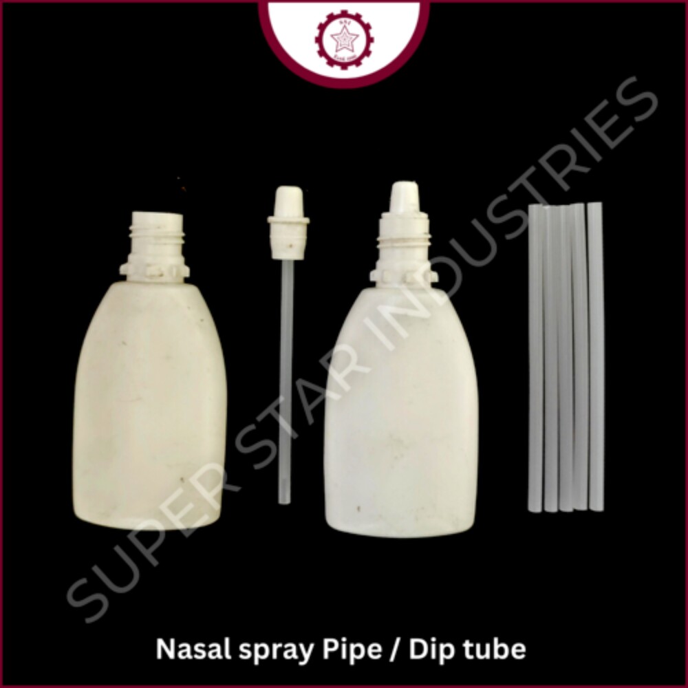 Dip Tube For Nasal Spray - Color: White