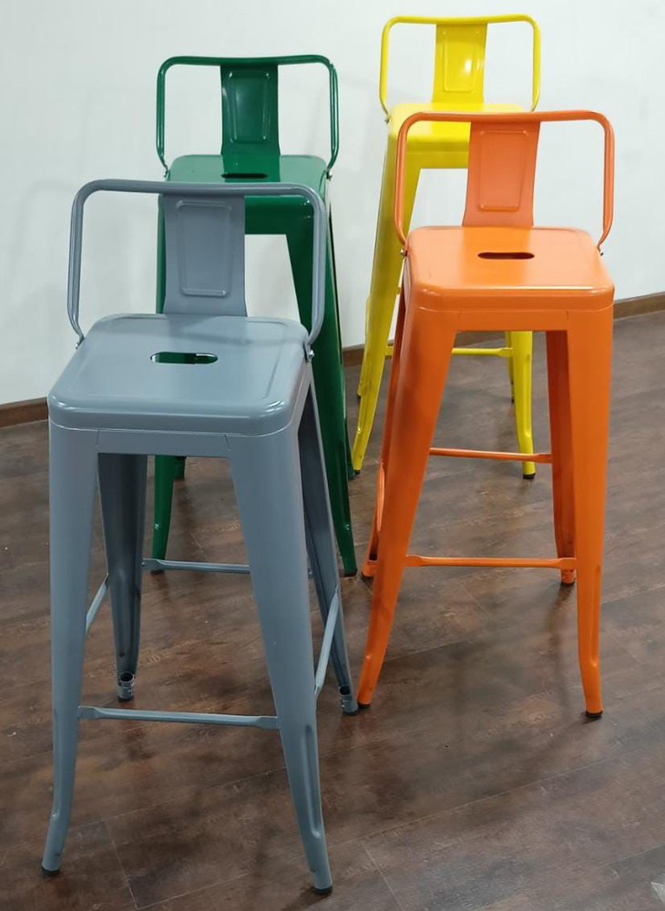 Metal Canteen Chair