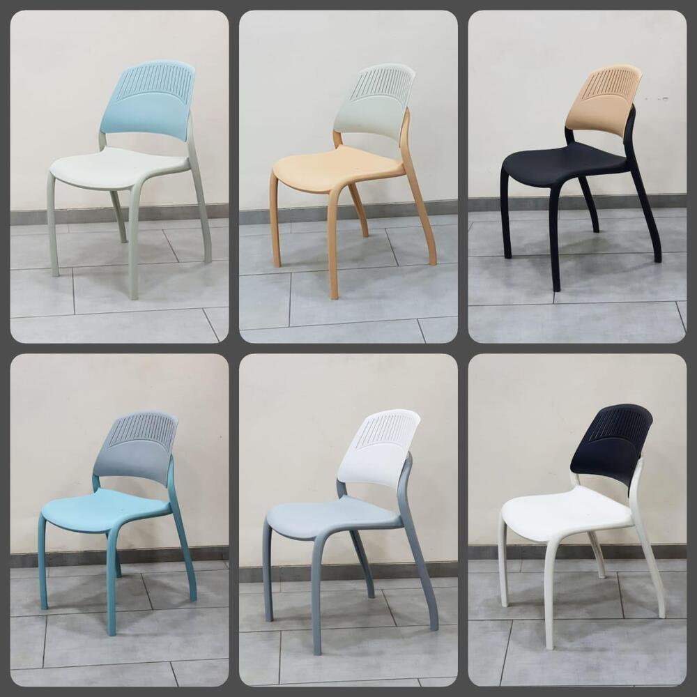 Dual Tone Stackable Cafe Chair