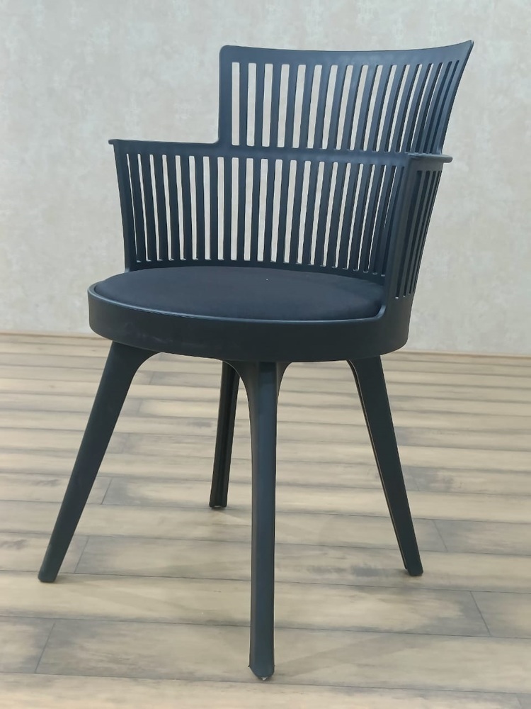Modern Black Cafe Chair