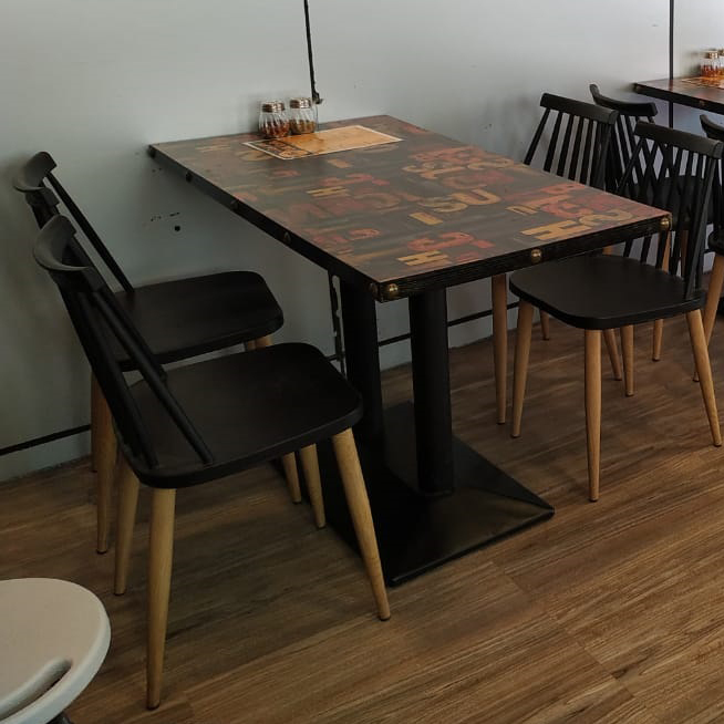 Industrial Style Cafe Table
