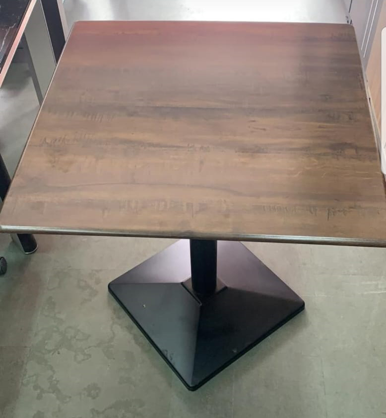 Square Cafe Table