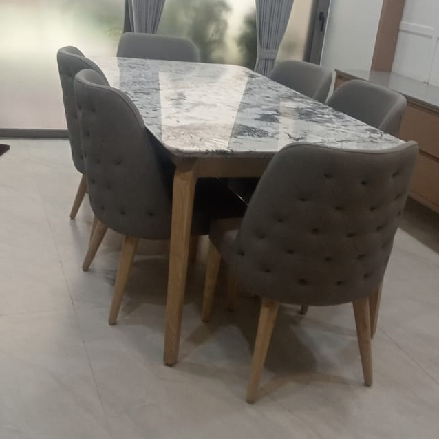 Modern 6 Seater Dining Set