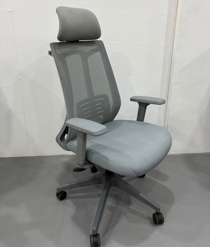 Grey Ergonomic High Back Mesh Office Chair