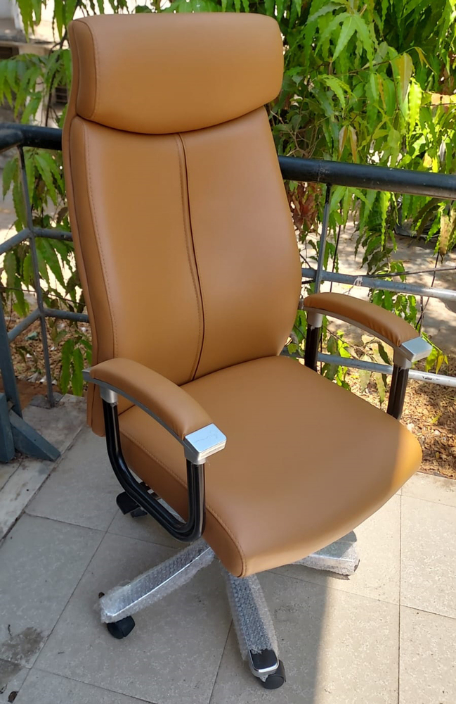 Tan High Back Executive Office Chair