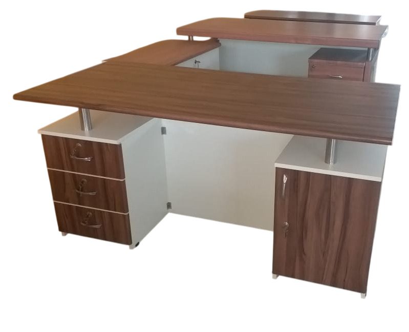 Modern L Shaped Executive Office Desk