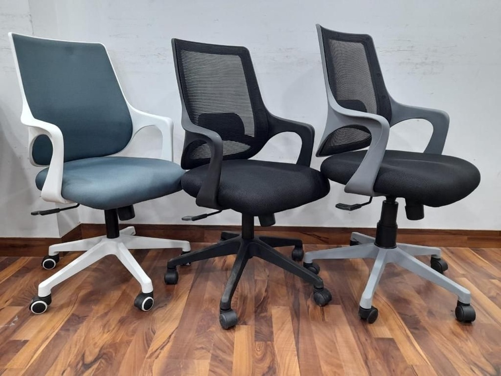 Mid Back Ergonomic Mesh Revolving Office Chair