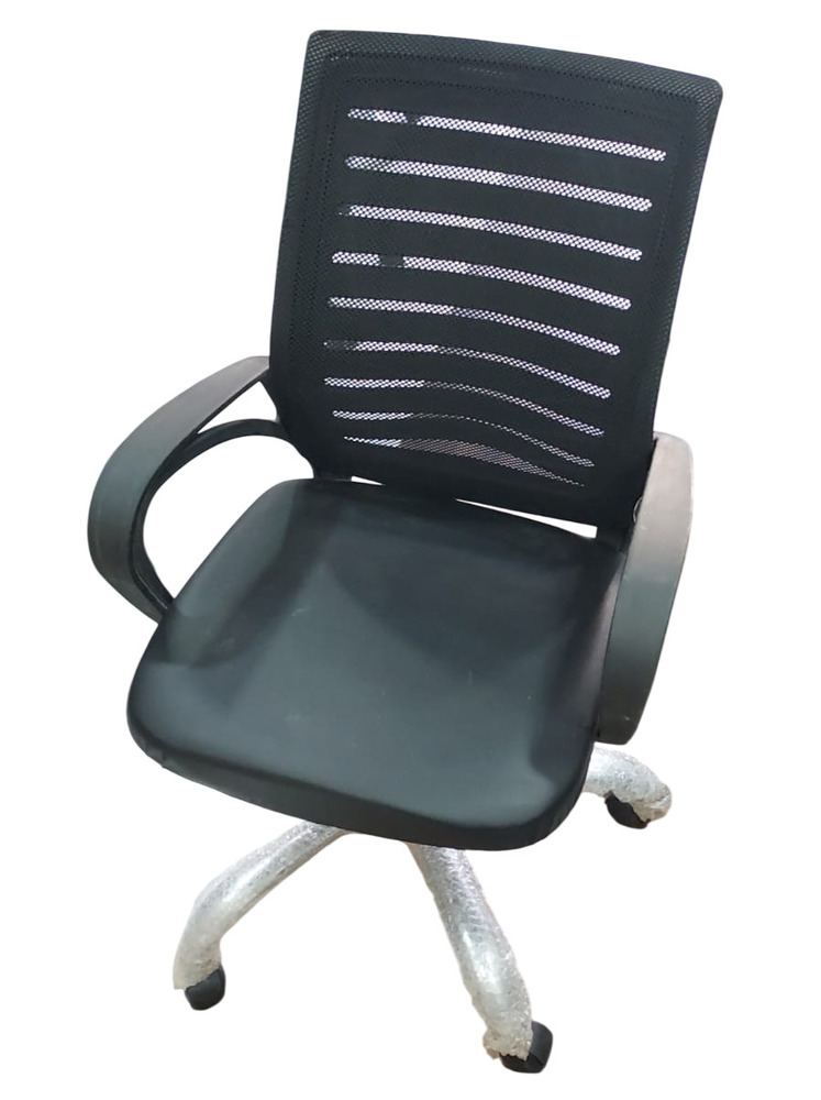 Black Mid Back Ergonomic Mesh Office Chair