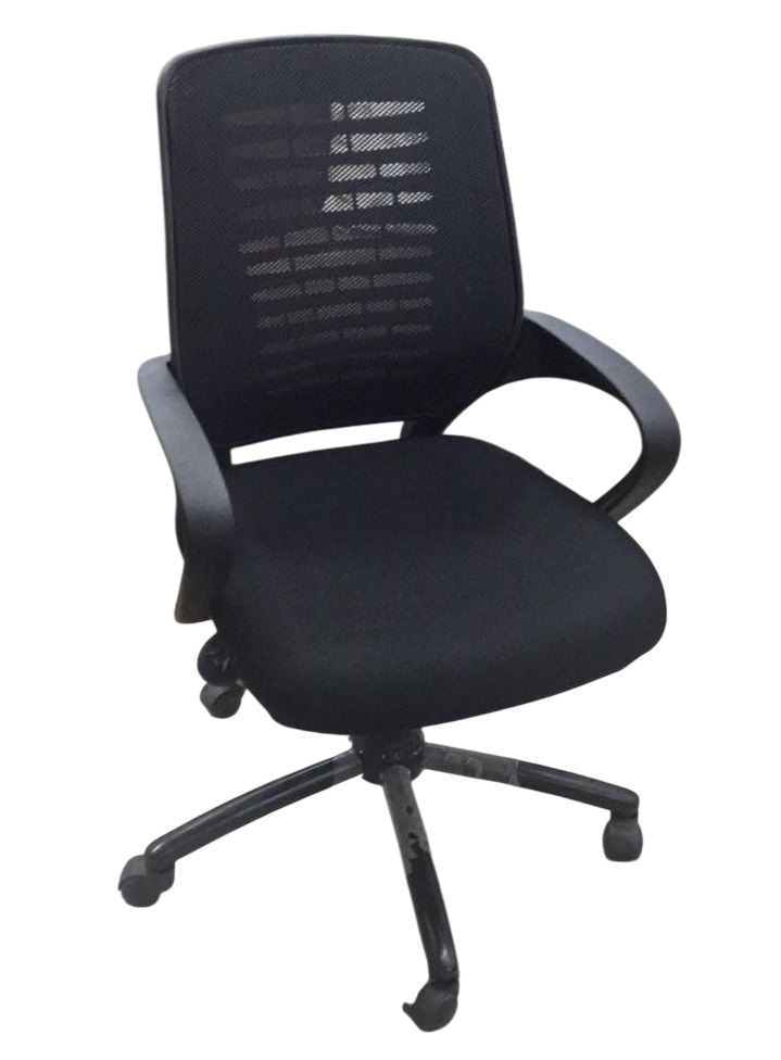 Standard Black Mid Back Mesh Office Chair