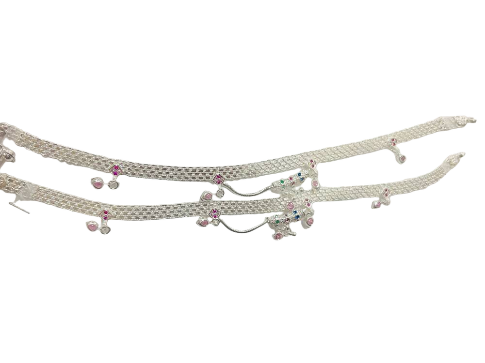 Silver Designer Payal