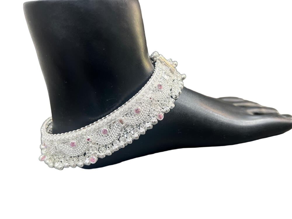 Traditional Silver Payal