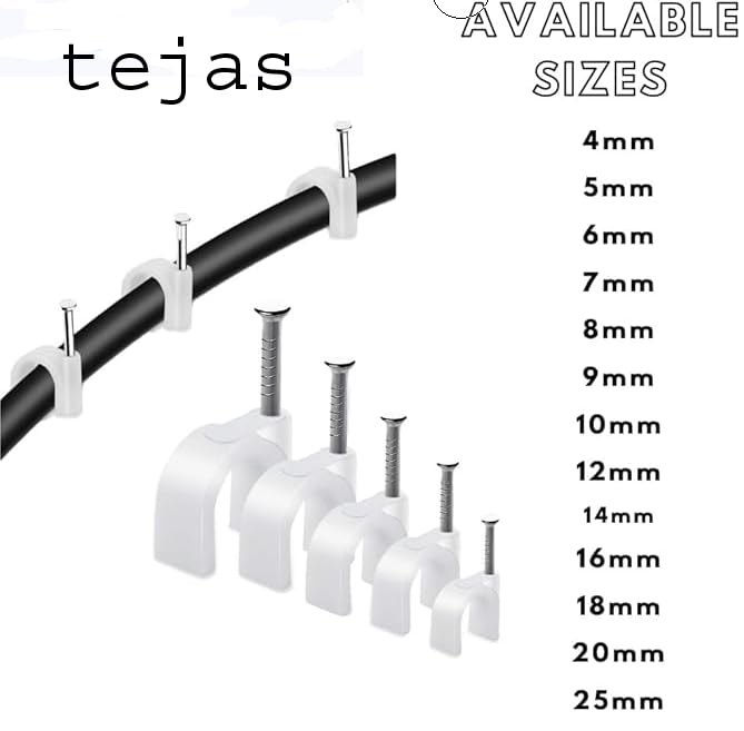 PVC CABLE CLIP