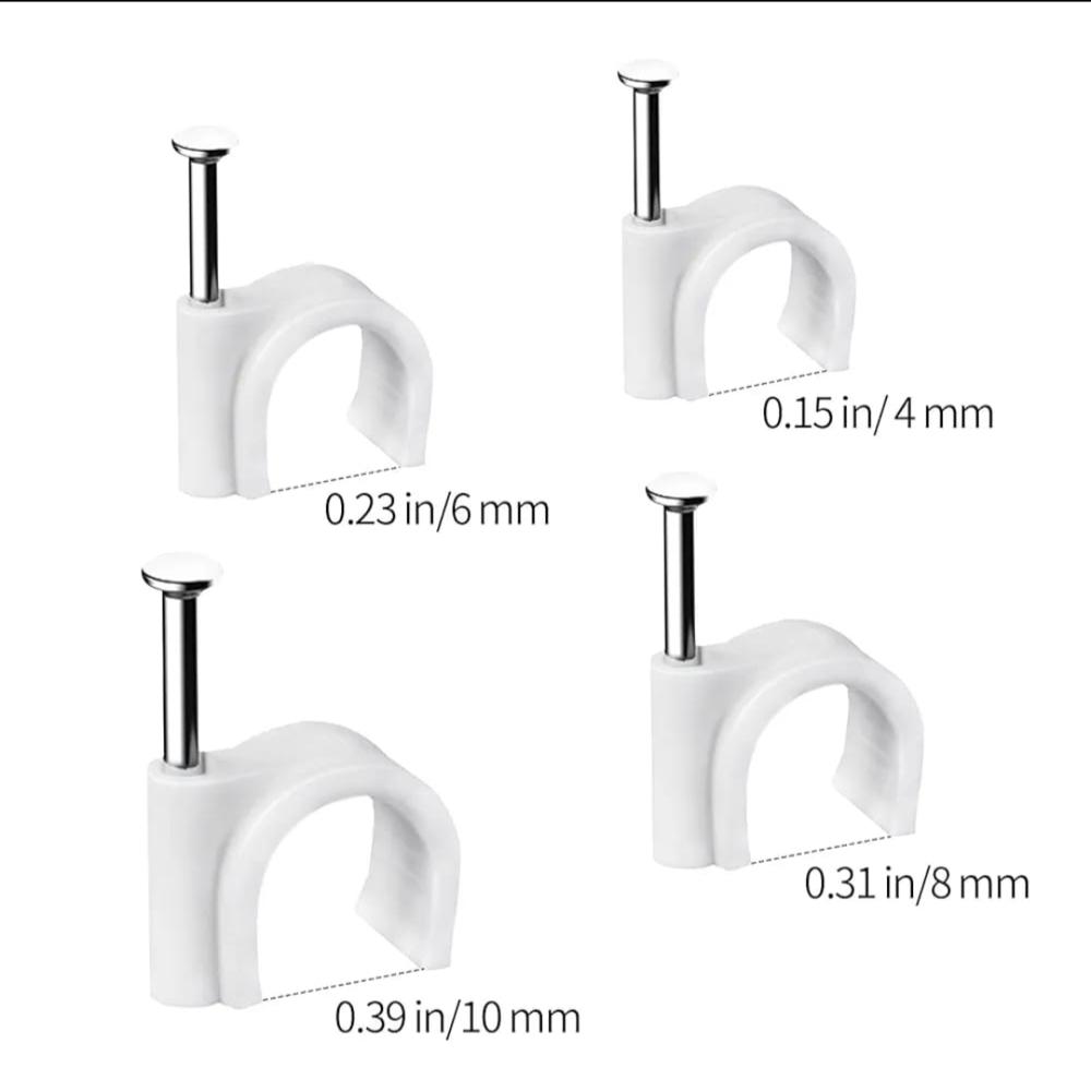PVC CABLE CLIP