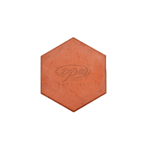 153mm x 153mm Hexagonal Terracotta Floor Tiles