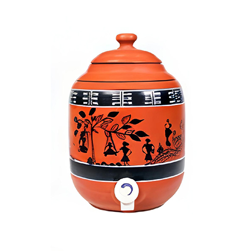 5Ltr Painting Terracotta Water Pot