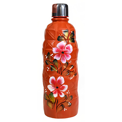 Model 354 1Ltr Painting Terracotta Water Bottle