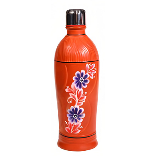 Model 356 1Ltr Painting Terracotta Water Bottle