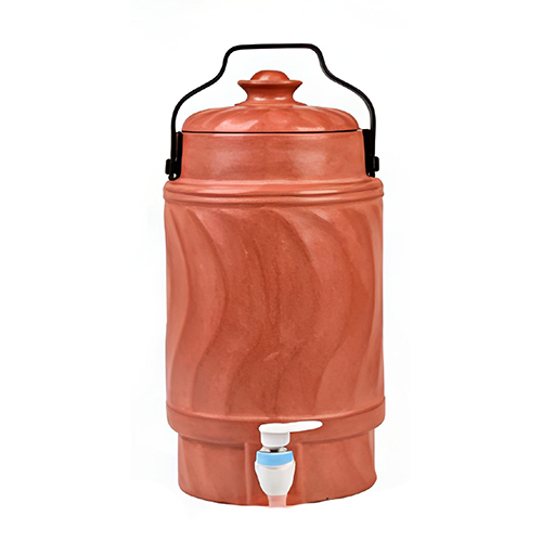 Model-201 5Ltr Plain Terracotta Water Jug