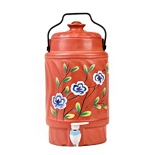 Model-201 5Ltr Painting Terracotta Water Jug