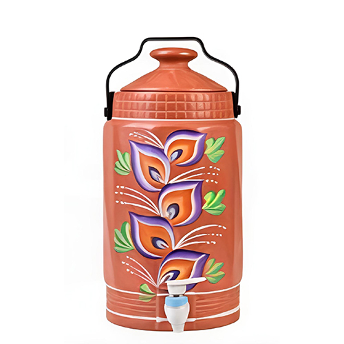 Model-202 5Ltr Painting Terracotta Water Jug
