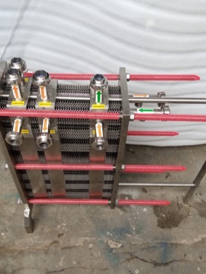 Ss Milk Pasteurizer- 4 Section-500Ltr