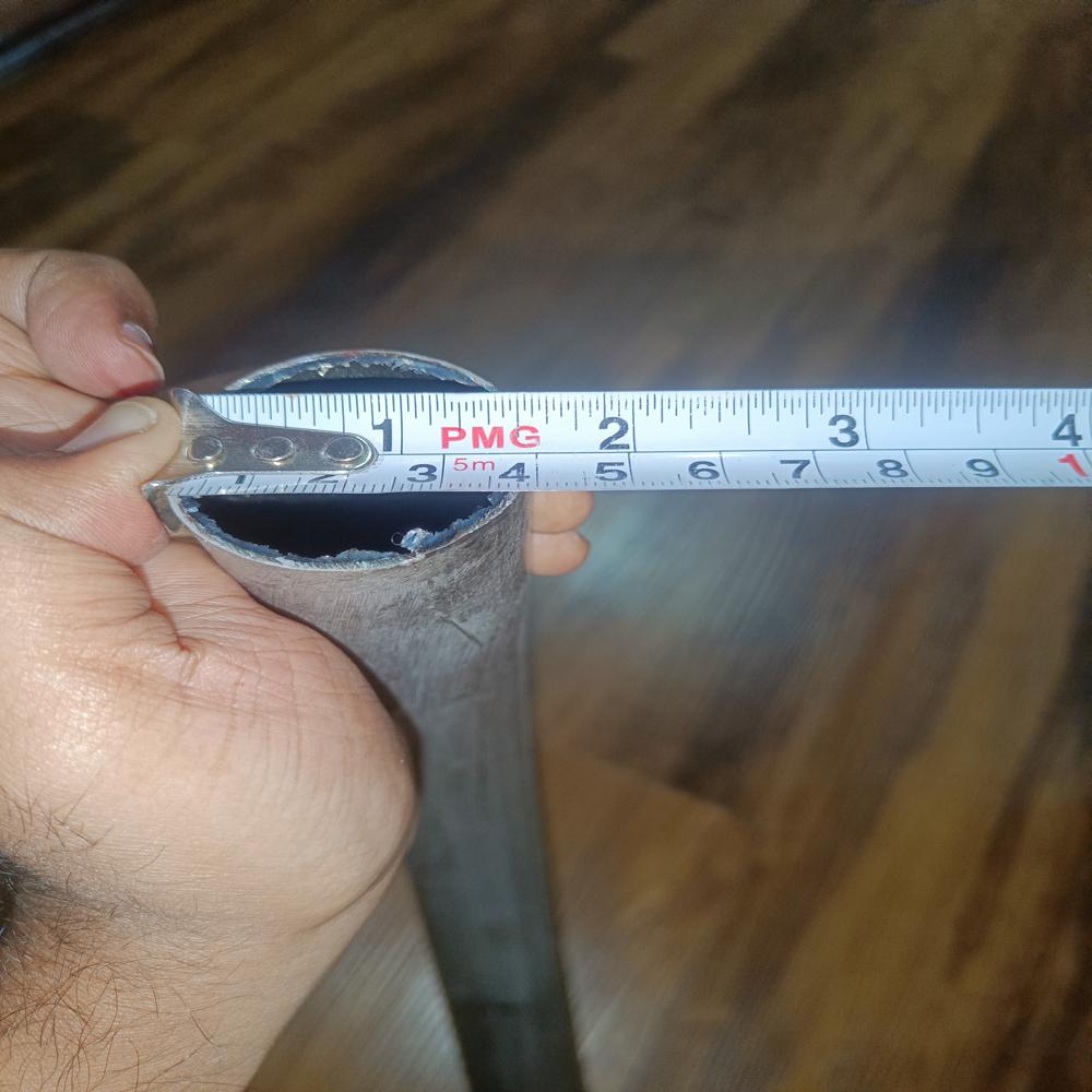 MS STREET LIGHT BEND PIPE