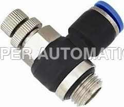 Push Flow Control Valve