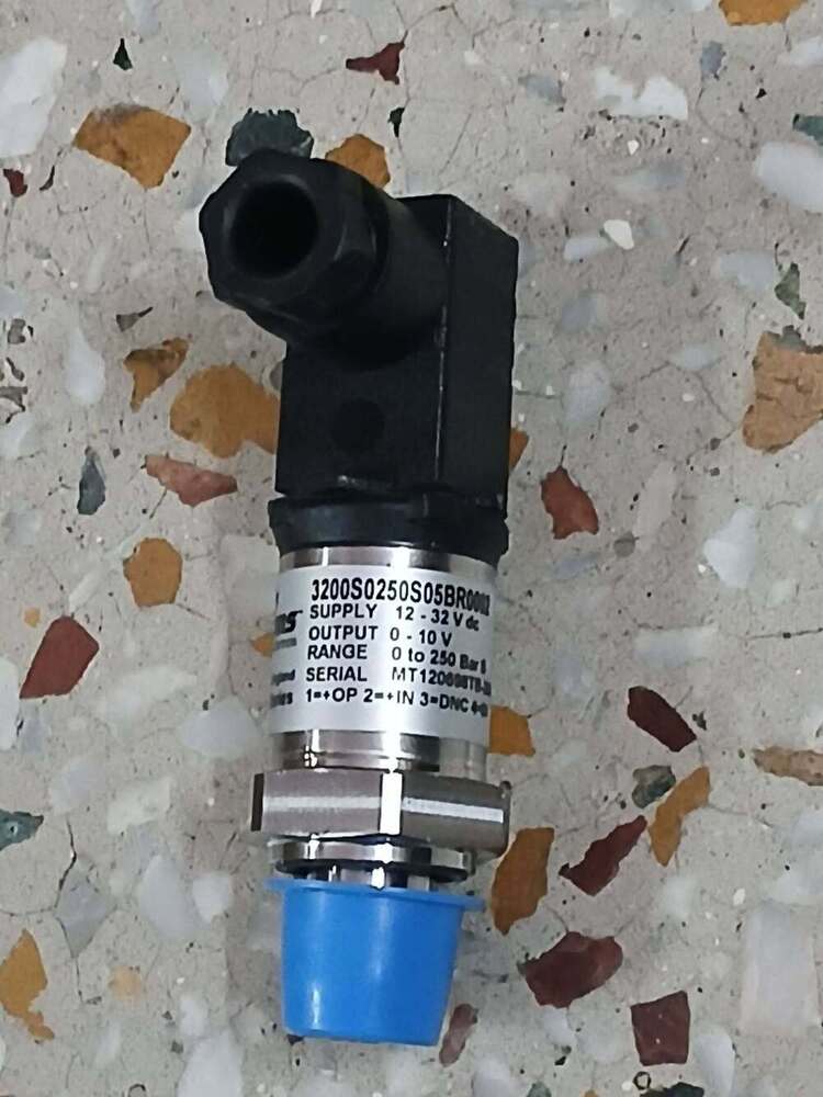 GEMS Pressure Transducer Part No 3200S0250S05BR0002 Range 0 TO 250 Bar