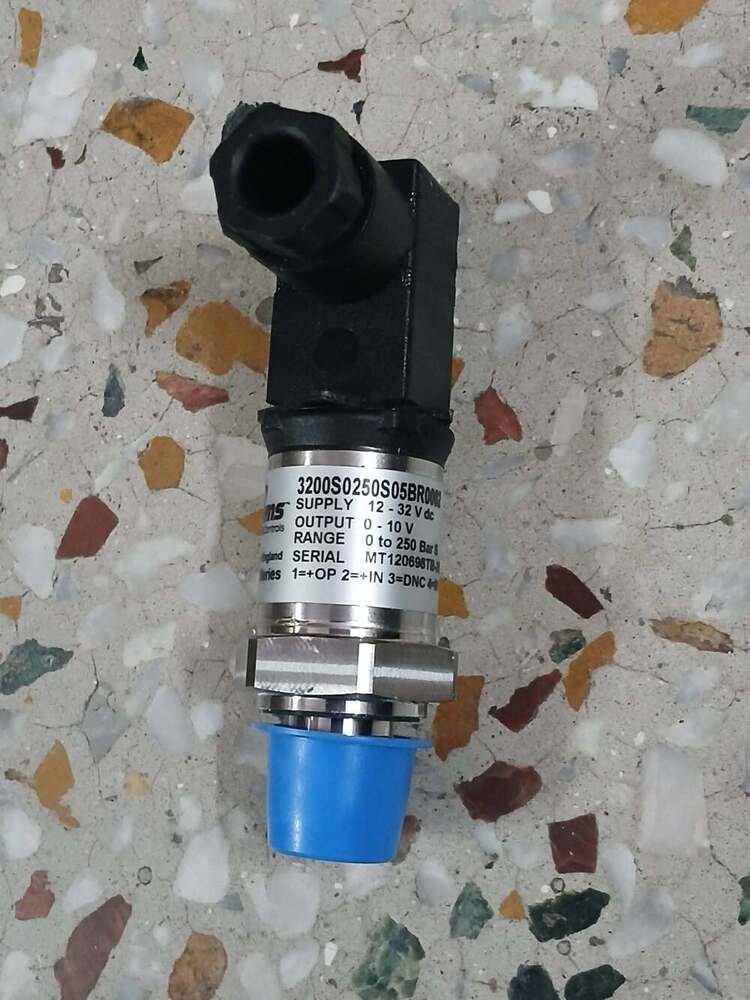 GEMS Pressure Transducer Part No 3200S0250S05BR0002 Range 0 TO 250 Bar