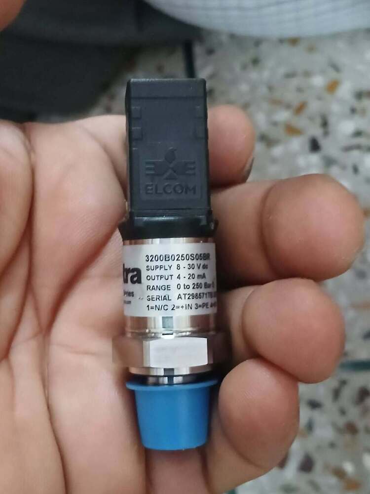 SETRA Pressure Transmitter Part No 3200B0250S05BR Range 0 TO 250 Bar