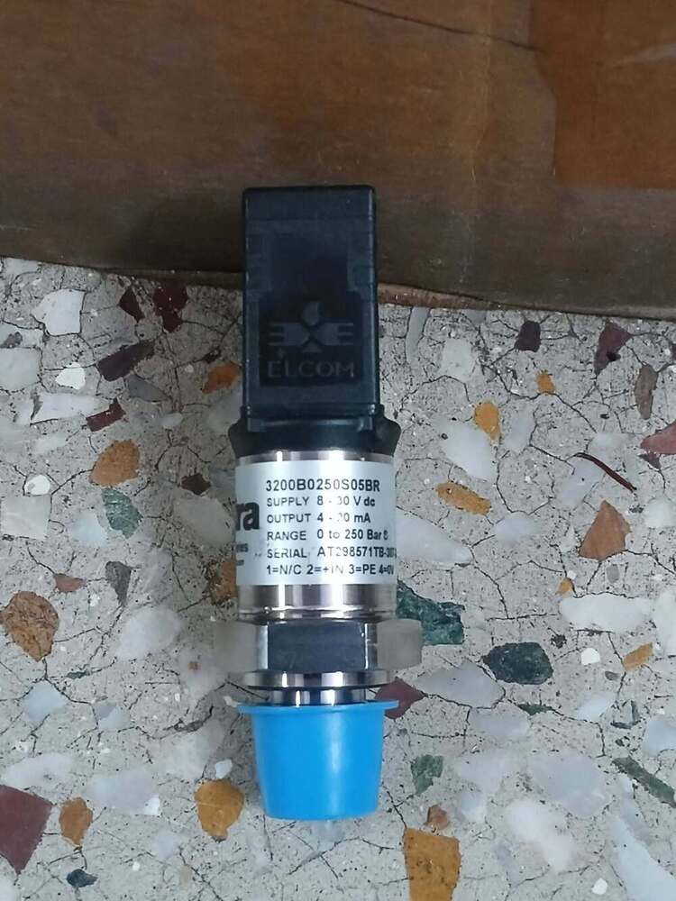 SETRA Pressure Transmitter Part No 3200B0250S05BR Range 0 TO 250 Bar