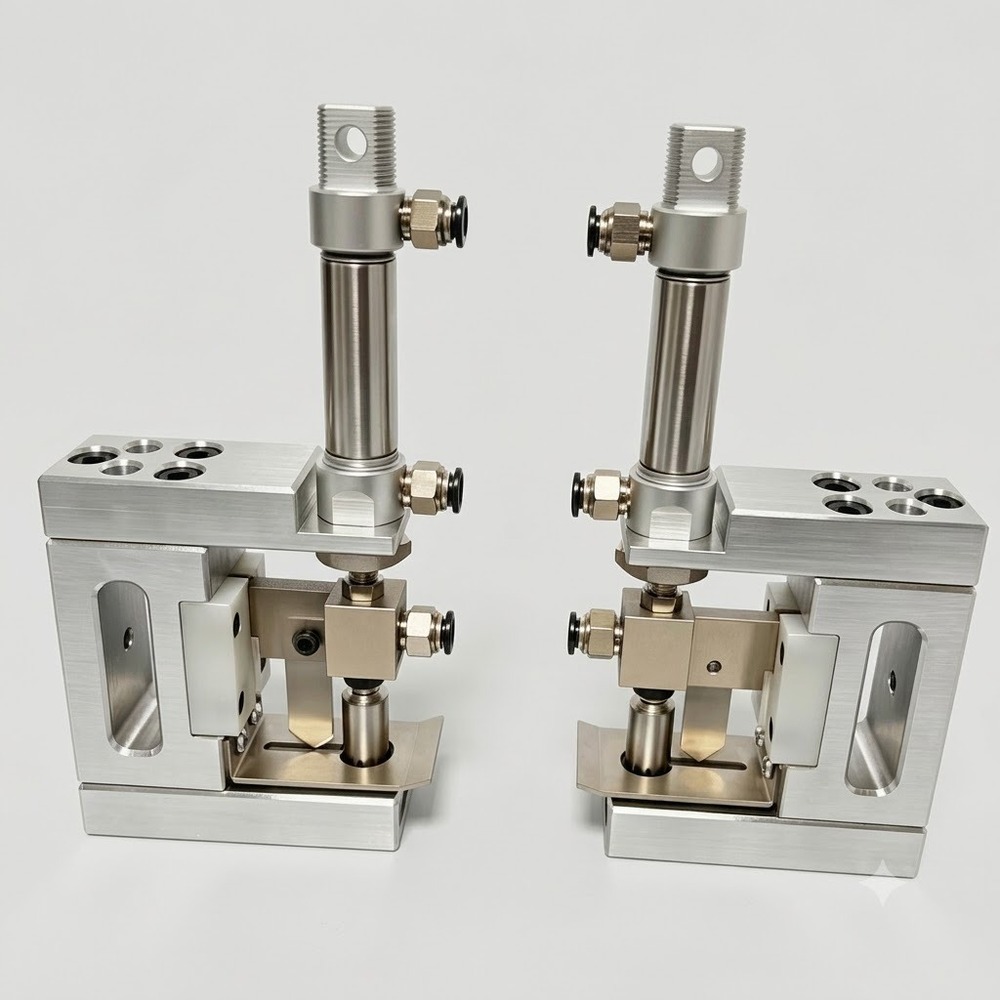 Round Hole Puncher With Line Perforation | High Speed Air Punching Die For Plastic Poly Wicket Bags - Country Of Origin: China