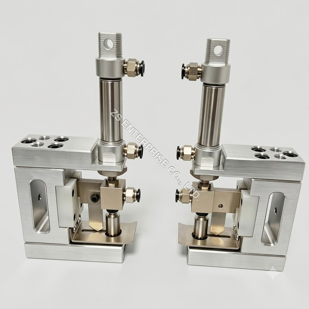 Round Hole Puncher With Line Perforation | High Speed Air Punching Die For Plastic Poly Wicket Bags - Country Of Origin: China
