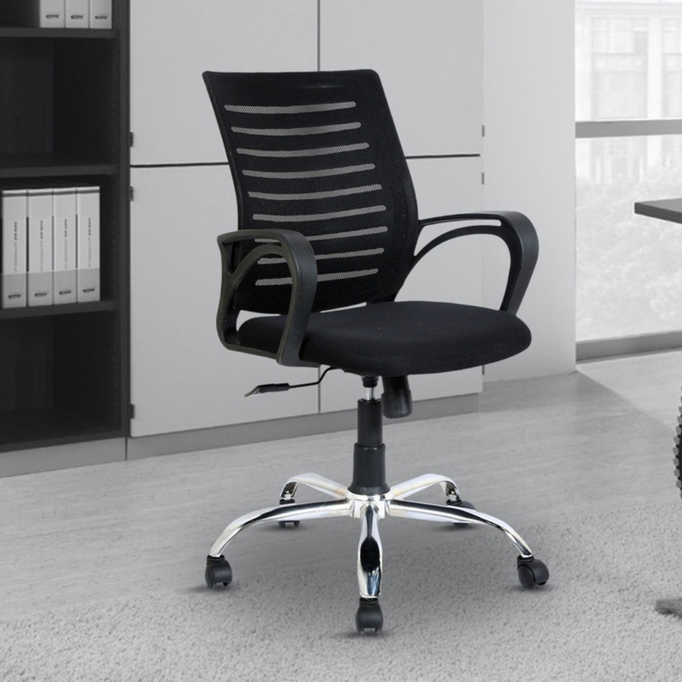 Black Office Revolving Chair