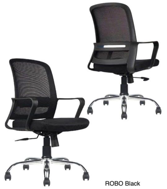 Robo Black Office Chair