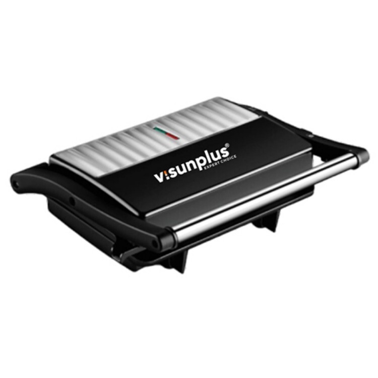 Sandwich Griller - Aluminum Alloy, Compact Design For Commercial And Home Use, Shock Proof And Heat Resistant, 750w Electric Power