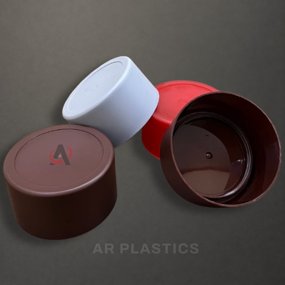 83 Mm Long Height Cap - Plastic, 83 Mm Diameter, All Colors Available | Screw Cap For Jars, User-friendly, Lightweight, Economical