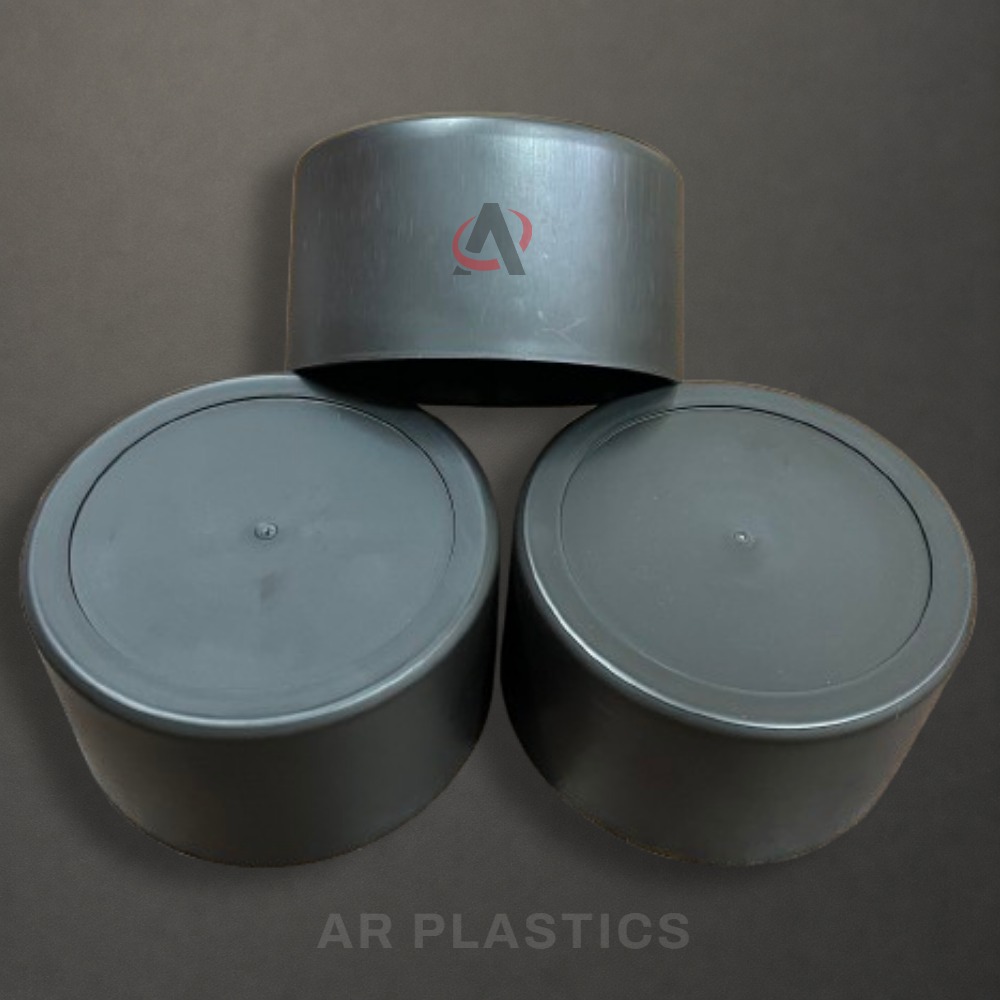 83 Mm Long Height Cap - Plastic, 83 Mm Diameter, All Colors Available | Screw Cap For Jars, User-friendly, Lightweight, Economical