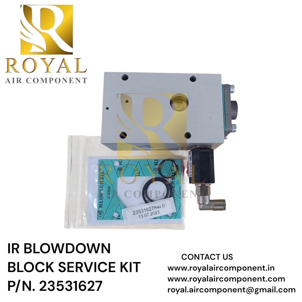 Blowdown Valve Block Service Kit - Power Source: Dc Power
