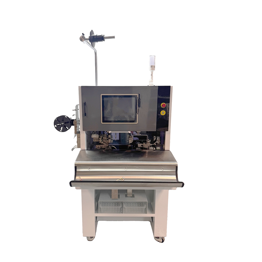 Automatic Wire Stripping Seal Insertion Crimping Machine for 2 to 3 Wires 1200 to 1500 PCS Per Hour Cable Harness Processing
