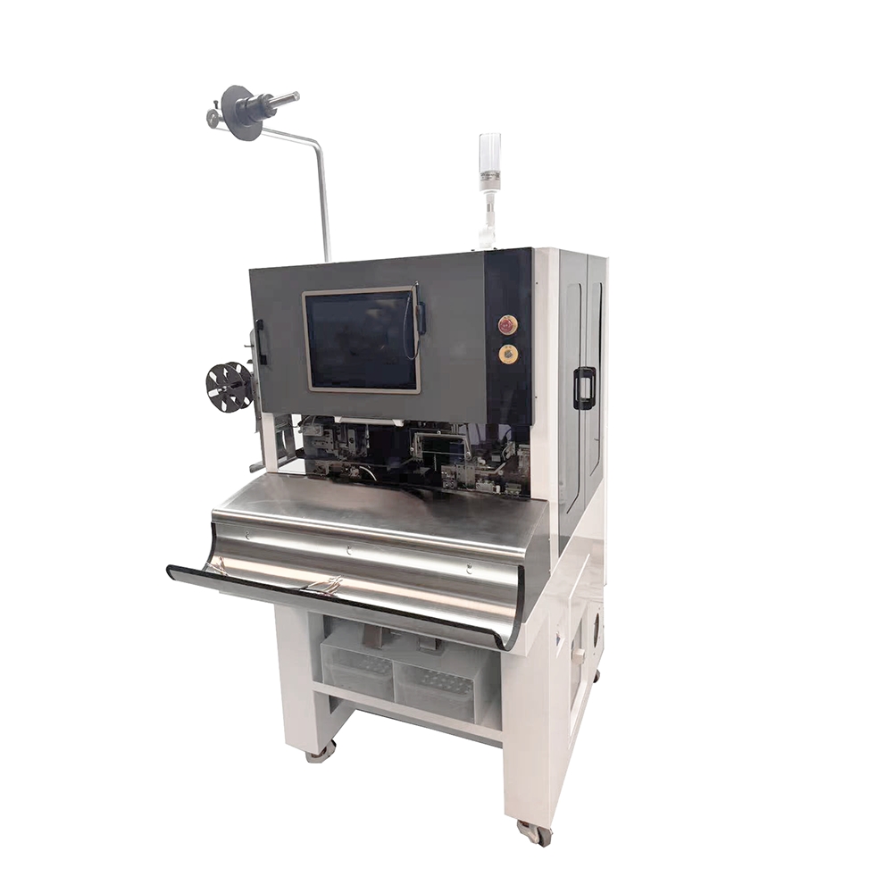 Automatic Wire Stripping Seal Insertion Crimping Machine for 2 to 3 Wires 1200 to 1500 PCS Per Hour Cable Harness Processing